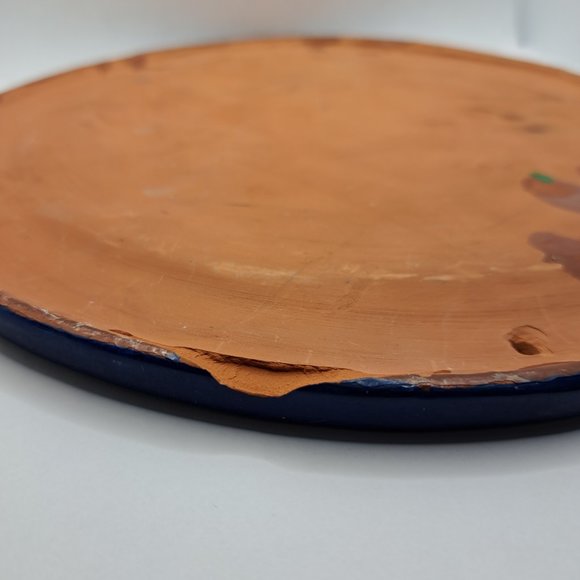 Mexican made plate, vibrant colours. - Picture 6 of 6